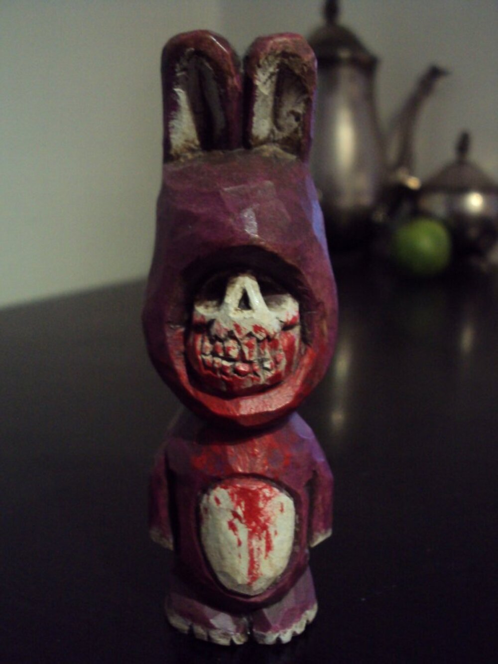 Sculpture de bois Spooky